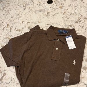 PoloRalph Lauren Classic Fit Mesh SS polo shirt Sz M